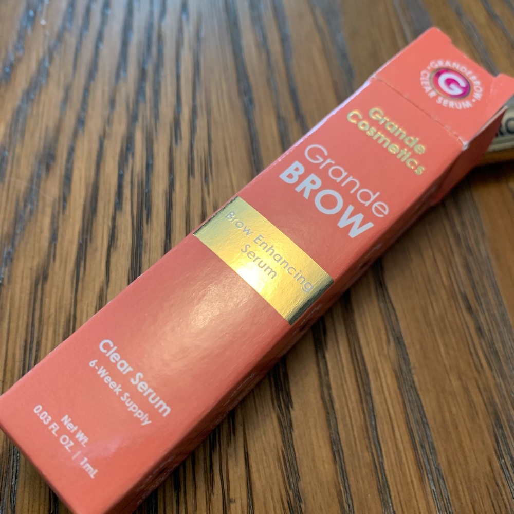 Grande Cosmetics Brow Serum 6-week supply NEW